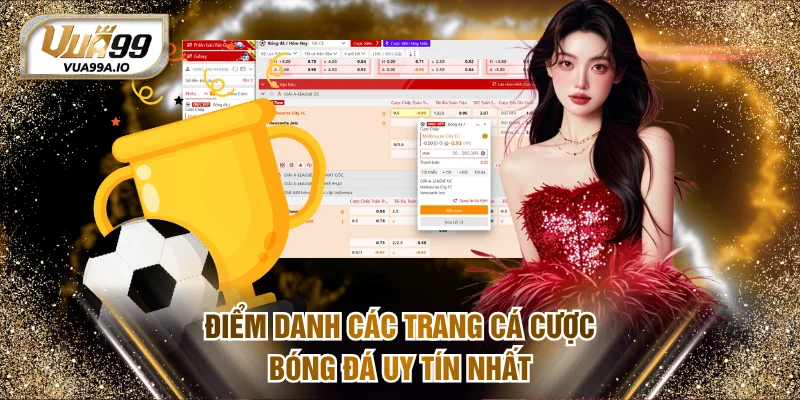 Điểm danh các trang cá cược bóng đá uy tín nhất