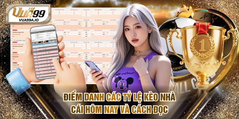 Điểm danh các tỷ lệ kèo nhà cái hôm nay và cách đọc